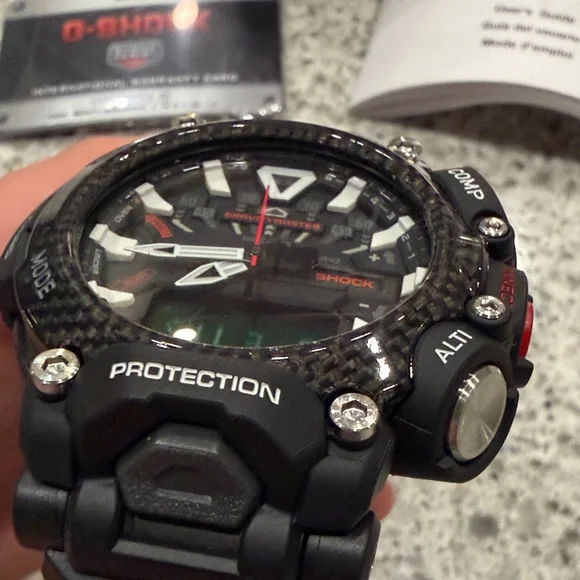 G-Shock Gravity Master GR-B200 Carbon Core Guard Pilot Watch - Picture 6 of 6